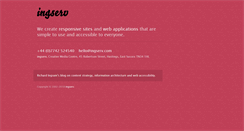 Desktop Screenshot of ingserv.com