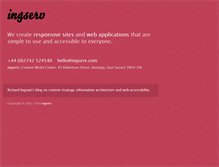 Tablet Screenshot of ingserv.com